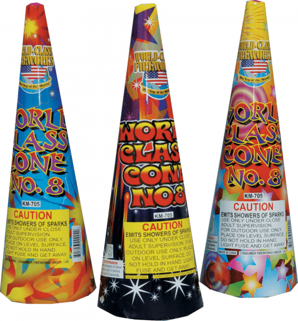 #8 Assorted Cone