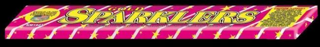36″ Gold Metal Sparklers